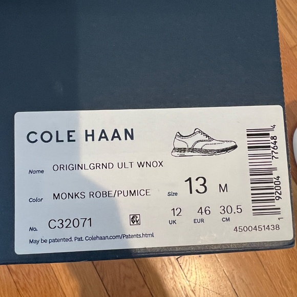 Brand New Cole Haan men’s shoes